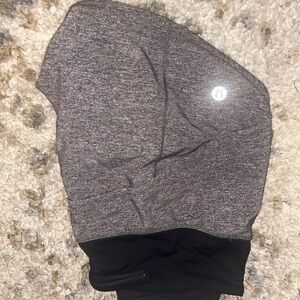 lululemon charcoal shorts